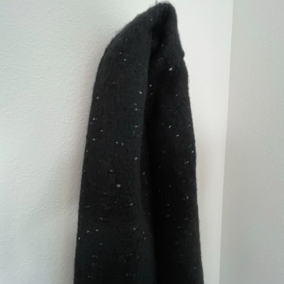 BP Speckled Fringe Trim Muffler Chunky Oversized Scarf - Picture 5 of 8